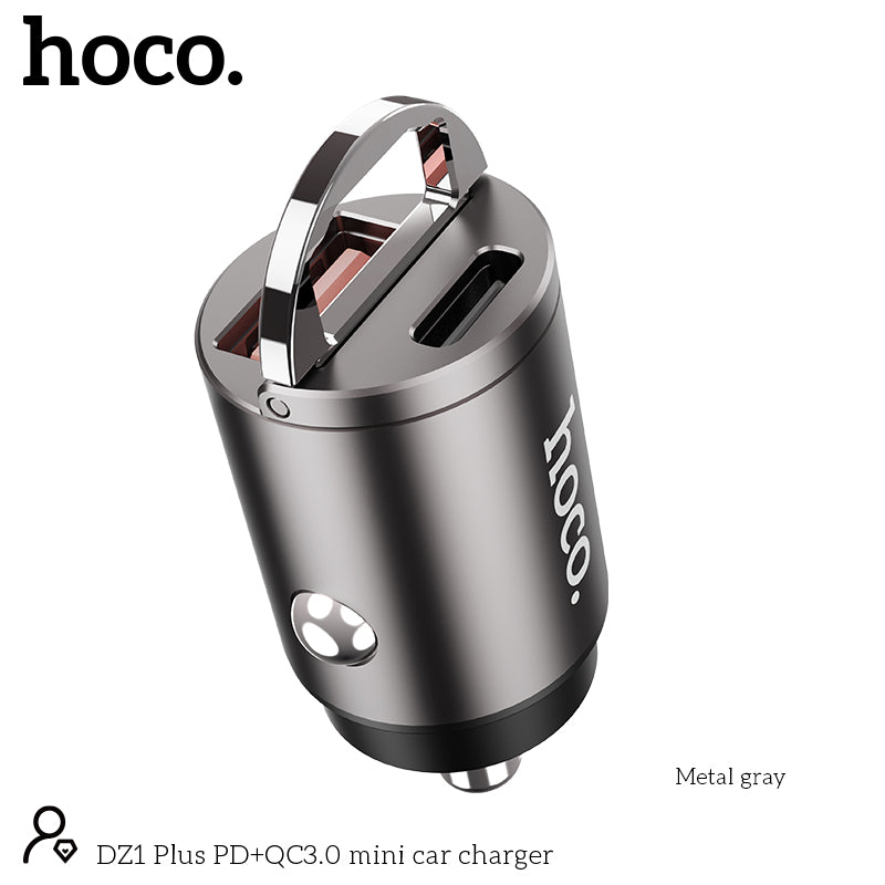 Hoco DZ1 Plus PD+QC3.0 mini car charger