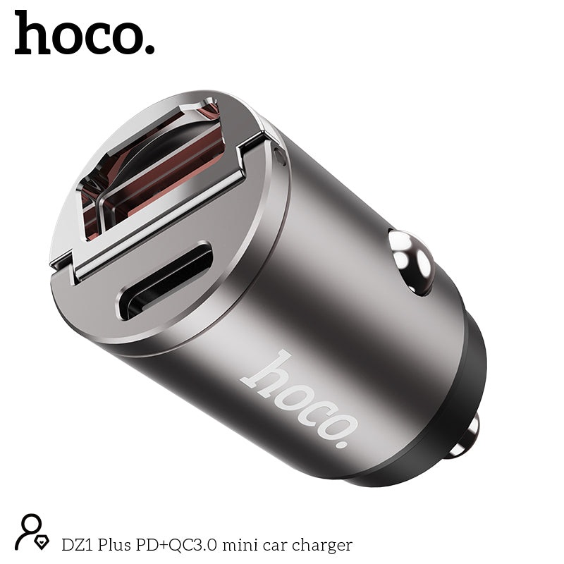 Hoco DZ1 Plus PD+QC3.0 mini car charger