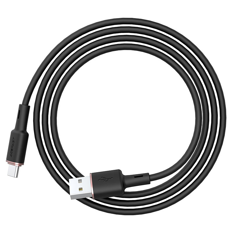 ACEFAST C2-04 USB-A to USB-C zinc alloy silicone charging data cable