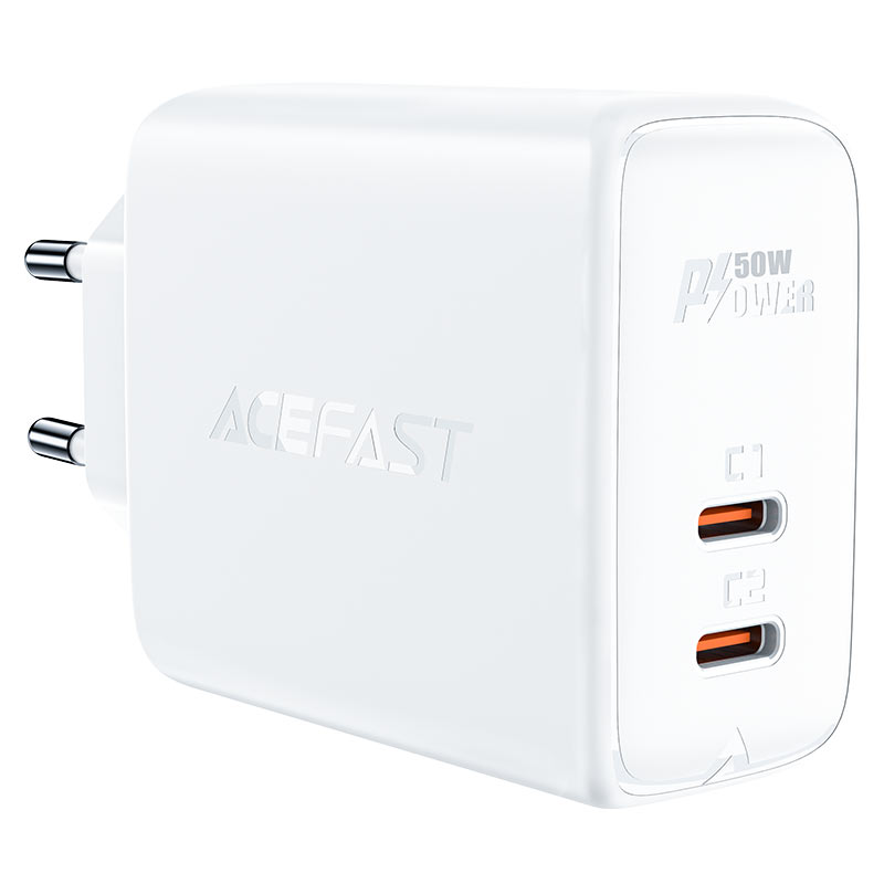 ACEFAST A29 PD50W GaN (USB-C+USB-C) dual port charger