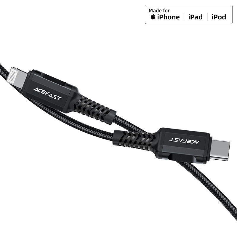 ACEFAST C4-01 USB-C to Lightning aluminum alloy charging data cable