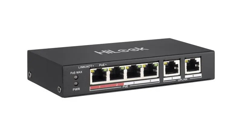 Switch PoE NS-0106P-35 4+2 port