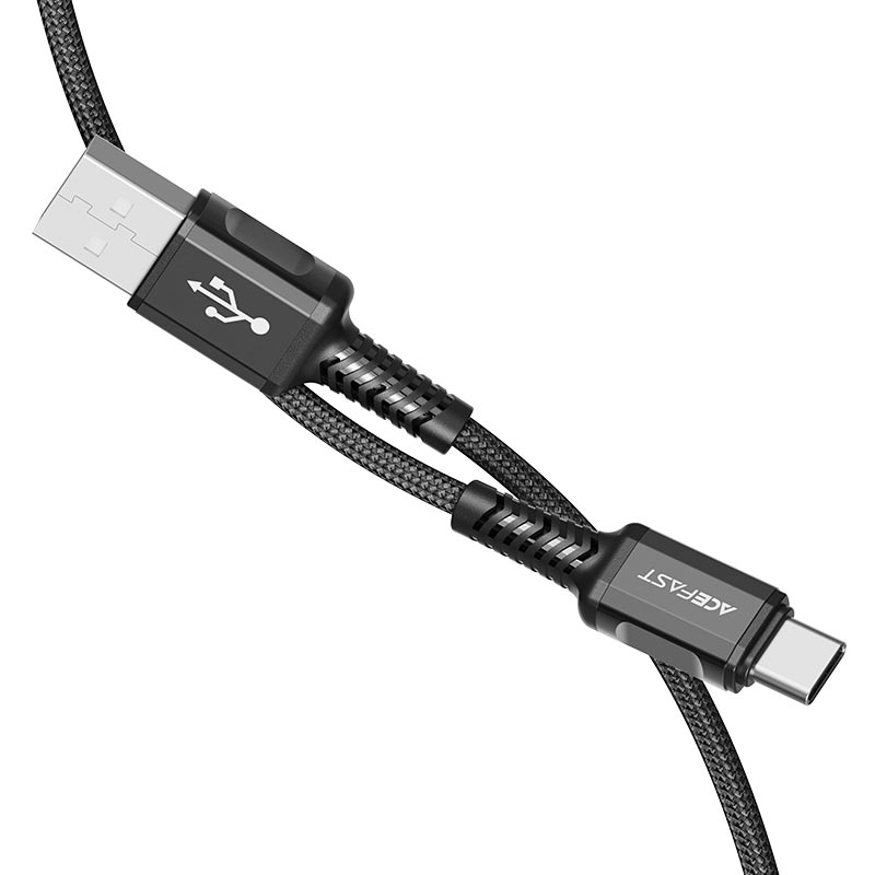 ACEFAST C1-04 USB-A to USB-C aluminum alloy charging data cable