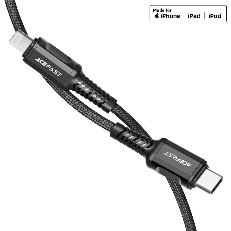 ACEFAST C1-01 USB-C to Lightning aluminum alloy charging data cable