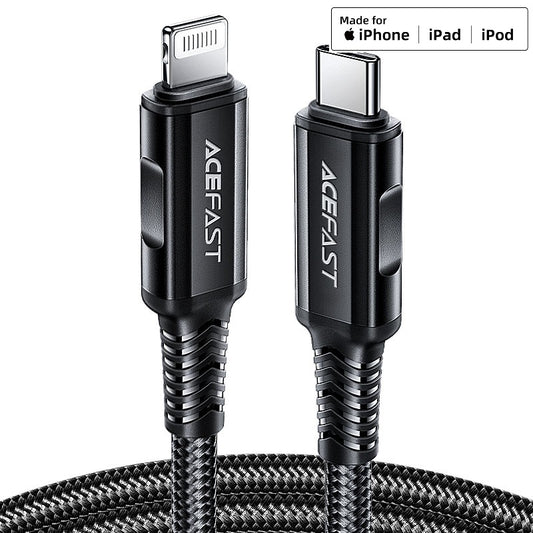 ACEFAST C4-01 USB-C to Lightning aluminum alloy charging data cable