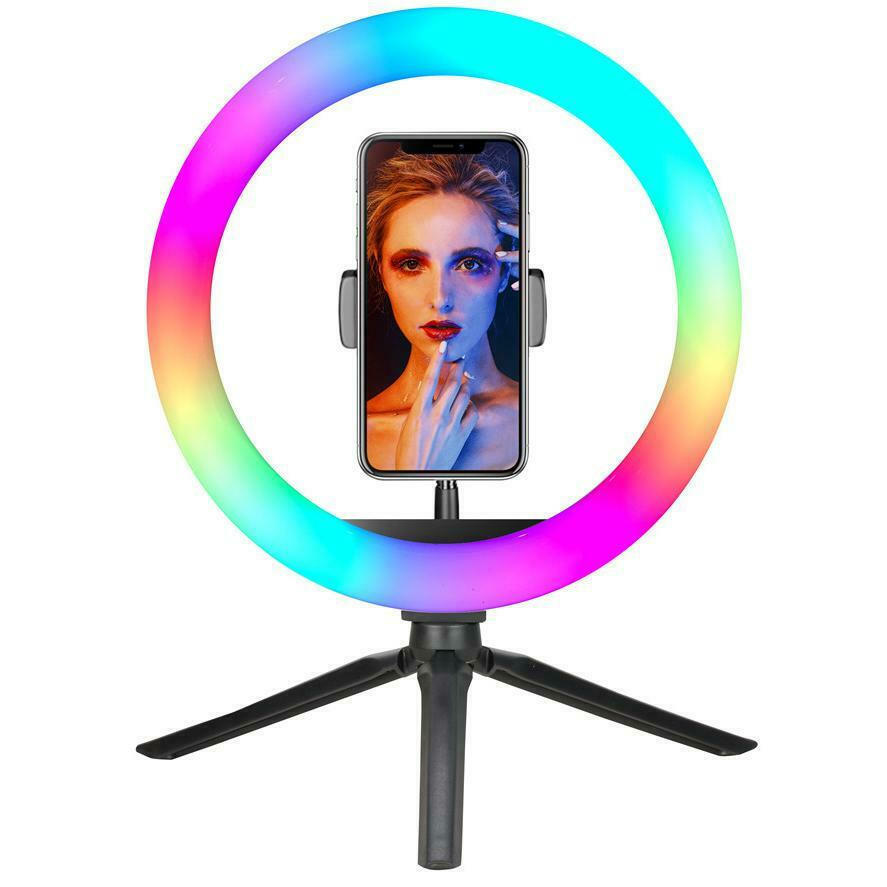 XO BGD007/MJ26 RGB LED soft ring light 10 inch