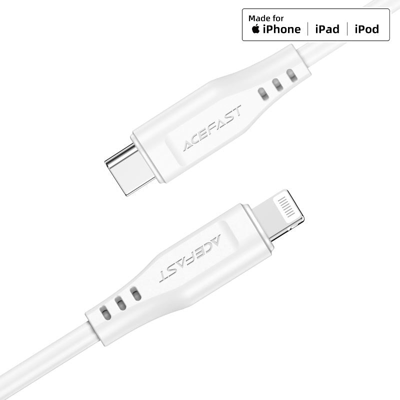 ACEFAST C3-01 USB-C to Lightning TPE charging data cable