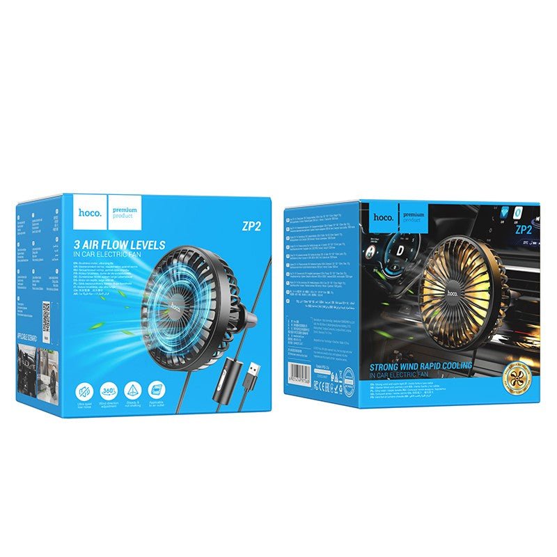 HOCO ZP2 Wind wire control car fan