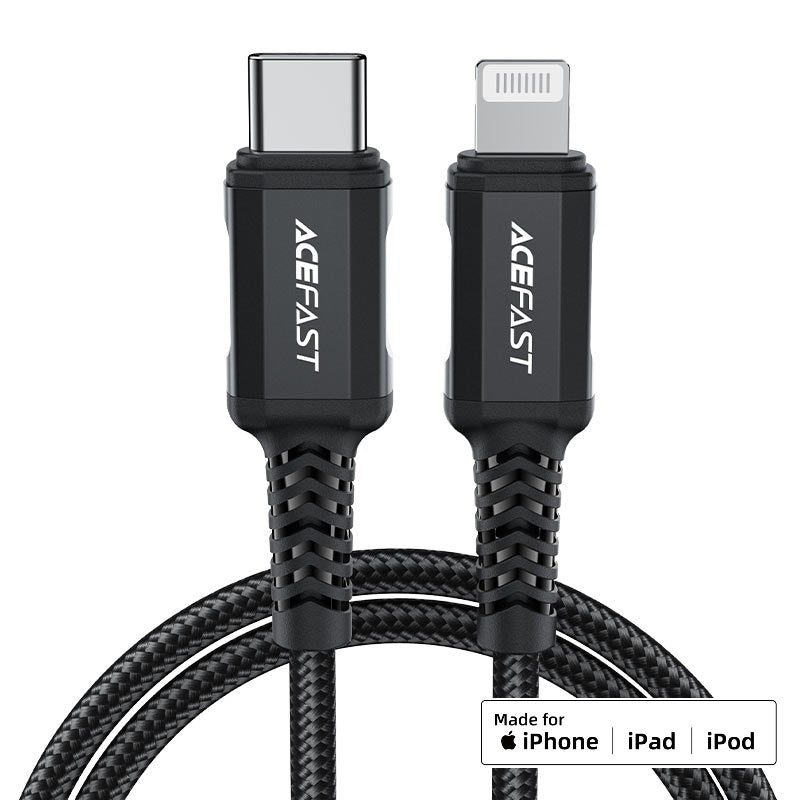 ACEFAST C4-01 USB-C to Lightning aluminum alloy charging data cable