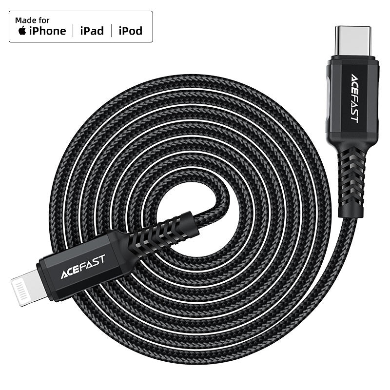 ACEFAST C4-01 USB-C to Lightning aluminum alloy charging data cable