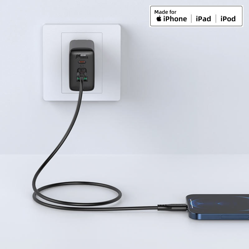 ACEFAST C3-01 USB-C to Lightning TPE charging data cable