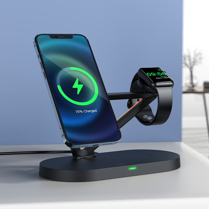 ACEFAST E9 desktop 3-in-1 wireless charging holder