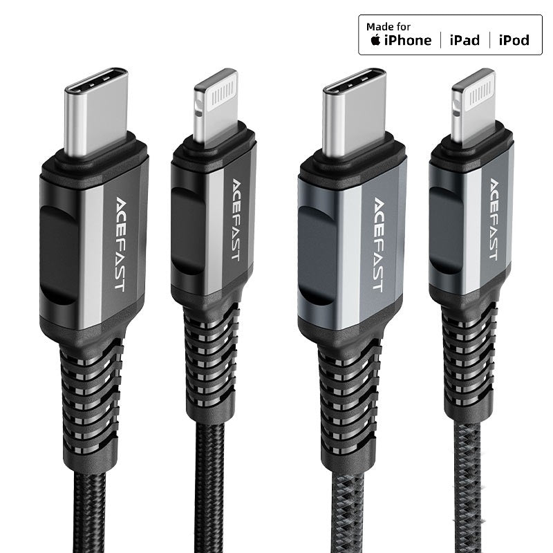 ACEFAST C1-01 USB-C to Lightning aluminum alloy charging data cable