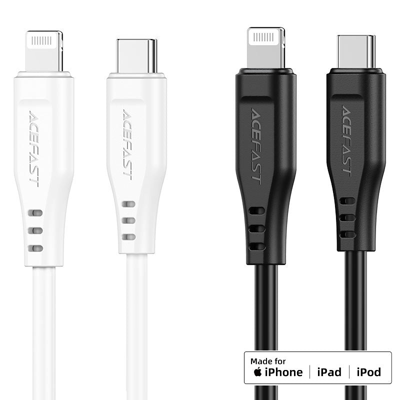 ACEFAST C3-01 USB-C to Lightning TPE charging data cable