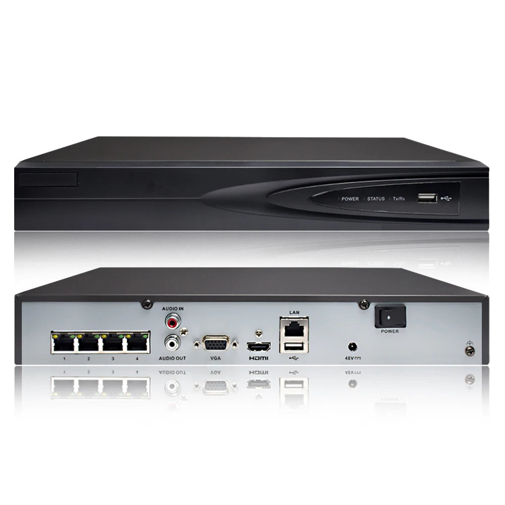 DS-7604NI-K1/4P NVR 4CH POE